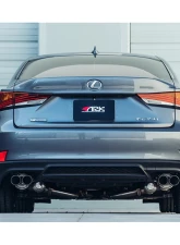 ARK Performance Front Pipe Grip Exhaust System with HFC & Carbon Fiber Tips for Lexus IS350 RWD 2017-2020                                     - SM1500-4417GC - Image 2