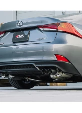 ARK Performance Front Pipe Grip Exhaust System with HFC & Carbon Fiber Tips for Lexus IS350 RWD 2017-2020                                     - SM1500-4417GC - Image 4