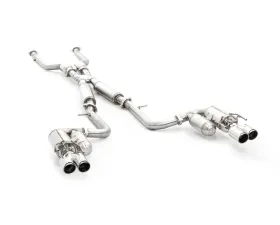 ARK Performance Front Pipe Grip Exhaust System with HFC & Stainless Steel Tips for Lexus IS350 RWD 2017-2020