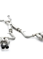 ARK Performance Front Pipe Grip Exhaust System with HFC & Carbon Fiber Tips for Lexus IS350 RWD 2017-2020                                     - SM1500-4417GC - Image 4