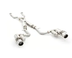 ARK Performance Catted Front Pipe Grip Exhaust System with HFC & Stainless Steel Tips for Lexus IS350 RWD 2021+