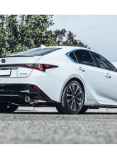 ARK Performance Catted Front Pipe Grip Exhaust System with HFC & Carbon Fiber Tips for Lexus IS350 AWD 2021+                                     - SM1502-2210GC - Image 2