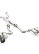 ARK Performance Catted Front Pipe Grip Exhaust System with HFC & Carbon Fiber Tips for Lexus IS350 AWD 2021+                                     - SM1502-2210GC - Image 4
