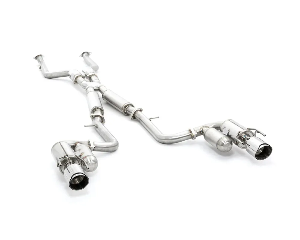 ARK Performance Front Pipe Grip Exhaust Sytem w/ HFC & Burnt Tips Lexus IS250 | IS350 AWD 2014-2016 - SM1502-2217GC