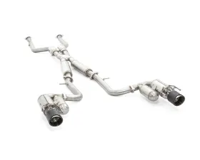 ARK Performance Front Pipe Grip Exhaust System with HFC & Carbon Fiber Tips for Lexus IS250 IS350 AWD 2014-2016