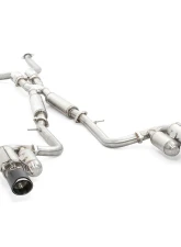 ARK Performance Front Pipe Grip Exhaust System with HFC & Carbon Fiber Tips for Lexus IS250 IS350 AWD 2014-2016                                     - SM1502-2417GC - Image 2