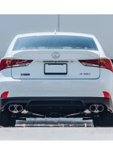 ARK Performance Front Pipe Grip Exhaust System with HFC & Carbon Fiber Tips for Lexus IS300 IS350 AWD 2017-2020                                     - SM1502-4417GC - Image 4