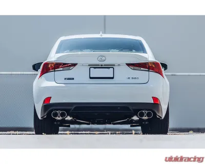ARK Performance Front Pipe Grip Exhaust System with HFC & Carbon Fiber Tips for Lexus IS300 IS350 AWD 2017-2020 - SM1502-4417GC