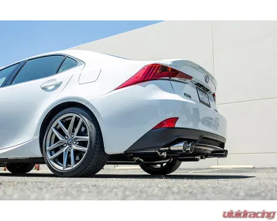 ARK Performance Front Pipe Grip Exhaust System with HFC & Carbon Fiber Tips for Lexus IS300 IS350 AWD 2017-2020 - SM1502-4417GC
