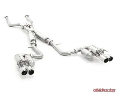 ARK Performance Front Pipe Grip Exhaust System with HFC & Stainless Steel Tips for Lexus IS300 IS350 AWD 2017-2020 - SM1502-4117GC