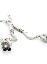 ARK Performance Front Pipe Grip Exhaust System with HFC & Carbon Fiber Tips for Lexus IS300 IS350 AWD 2017-2020                                     - SM1502-4417GC - Image 5