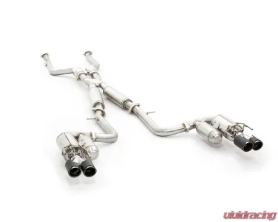 ARK Performance Front Pipe Grip Exhaust System with HFC & Carbon Fiber Tips for Lexus IS300 IS350 AWD 2017-2020 - SM1502-4417GC