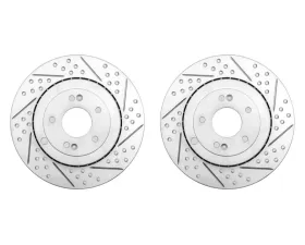 ARK Drilled & Slotted Rear Rotors w/ Brembo Brakes Hyundai Genesis Coupe 2010-2016