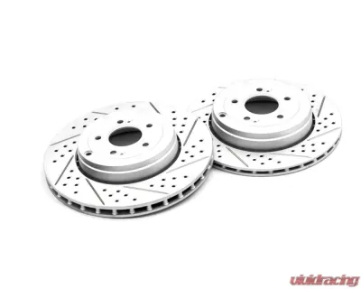 ARK Drilled & Slotted Rear Rotors w/ Brembo Brakes Hyundai Genesis Coupe 2010-2016 - BR0700-103R