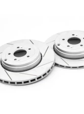 ARK Slotted Rear Rotors w/ Brembo Brakes Hyundai Genesis Coupe 2010-2016                                     - BR0700-103SR - Image 2