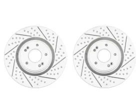 ARK Drilled & Slotted Front Rotors w/o Brembo Brakes Hyundai Genesis Coupe 2010-2016