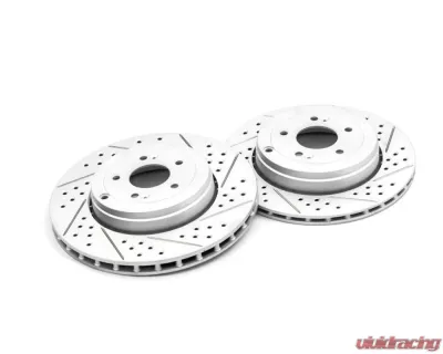 ARK Drilled & Slotted Rear Rotors w/o Brembo Brakes Hyundai Genesis Coupe 2010-2016 - BR0700-203R