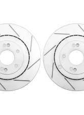 ARK Slotted Rear Rotors w/o Brembo Brakes Hyundai Genesis Coupe 2010-2016                                     - BR0700-203SR - Image 2