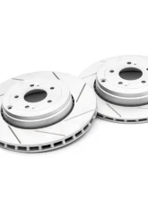 ARK Slotted Rear Rotors w/o Brembo Brakes Hyundai Genesis Coupe 2010-2016                                     - BR0700-203SR - Image 2