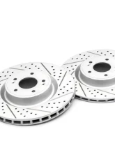 ARK Drilled & Slotted Front Rotors Kia Forte Koup 2.0L 2010-2013                                     - BR0800-100F - Image 2