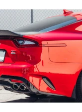 ARK Carbon Fiber Type-C Rear Trunk Decklid Kia Stinger 2018-2022                                     - CF08-1814C - Image 4