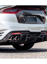 ARK Carbon Fiber Legato Diffuser Kia Stinger 2018-2023                                     - CF08-DICF - Image 2