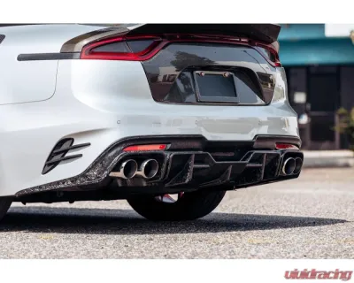 ARK Carbon Fiber Legato Diffuser Kia Stinger 2018-2023 - CF08-DICF