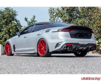 ARK Carbon Fiber Legato Diffuser Kia Stinger 2018-2023 - CF08-DICF