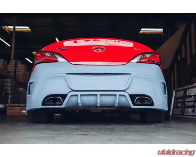 ARK Solus Polyurethane Rear Bumper Hyundai Genesis Coupe 2010-2016 - FS0702-1304P