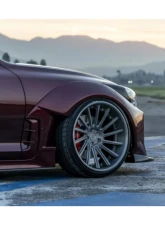 ARK Legato Fiberglass Front Driver Side Over Fender Kia Stinger 2018-2023                                     - SFLC-0811D - Image 4