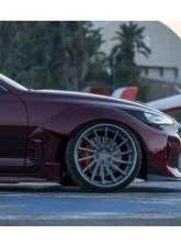 ARK Legato Fiberglass Front Driver Side Over Fender Kia Stinger 2018-2023                                     - SFLC-0811D - Image 5