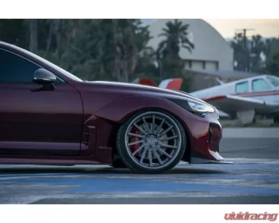 ARK Legato Fiberglass Front Driver Side Over Fender Kia Stinger 2018-2023 - SFLC-0811D