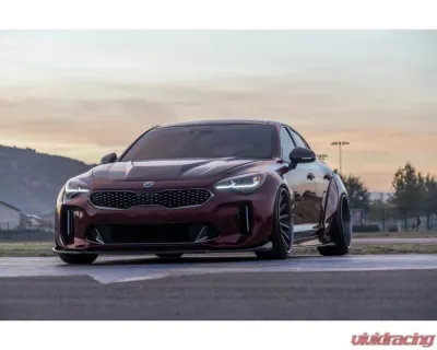 ARK Legato Fiberglass Front Driver Side Over Fender Kia Stinger 2018-2023 - SFLC-0811D