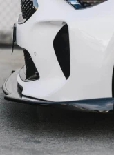 ARK Legato Carbon Fiber Front Splitter Kia Stinger 2018-2023                                     - SFLF-0811C - Image 4