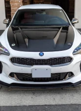 ARK Legato Carbon Fiber Front Splitter Kia Stinger 2018-2023                                     - SFLF-0811C - Image 5