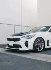 ARK Legato Carbon Fiber Front Splitter Kia Stinger 2018-2023                                     - SFLF-0811C - Image 6