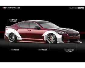 ARK Legato Fiberglass Wide Body Kit Kia Stinger 2018-2023
