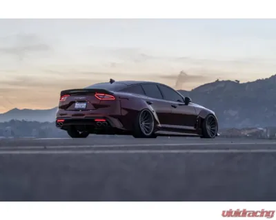 ARK Legato Fiberglass Rear Passenger Side Over Fender Kia Stinger 2018-2023 - SFLS-0811P