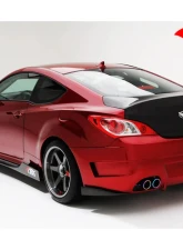 ARK S-FX Fiberglass Rear Bumper Hyundai Genesis Coupe 2010-2016                                     - SFRB-0700 - Image 3