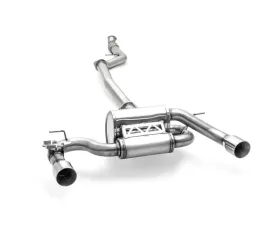 ARK GRIP Stainless Catback Exhaust w/ Polished Tip BMW M235i 2014-2016