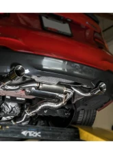 ARK GRIP Stainless Catback Exhaust w/ Polished Tip BMW M235i 2014-2016                                     - SM0322-0114G - Image 3