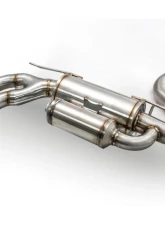 ARK GRIP Stainless Catback Exhaust w/ Polished Tip BMW 328i | 428i 2012-2018                                     - SM0330-0014G - Image 2