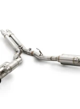 ARK GRiP Stainless Catback Exhaust w/ Polished Tip Ford Mustang 2015-2017                                     - SM0503-0115G - Image 5