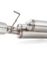 ARK GRiP Stainless Catback Exhaust w/ Polished Tip Ford Mustang 2015-2017                                     - SM0503-0115G - Image 2