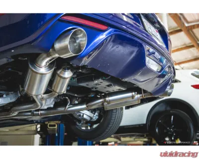 ARK GRiP Stainless Catback Exhaust w/ Polished Tip Ford Mustang 2015-2017 - SM0503-0115G