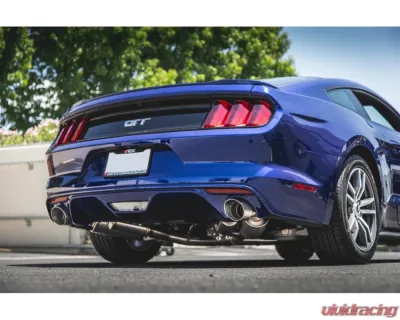 ARK GRiP Stainless Catback Exhaust w/ Polished Tip Ford Mustang 2015-2017 - SM0503-0115G