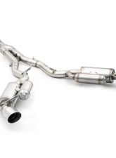 ARK GRiP Stainless Catback Exhaust w/ Polished Tip Ford Mustang EcoBoost 2015-2017                                     - SM0504-0115G - Image 5