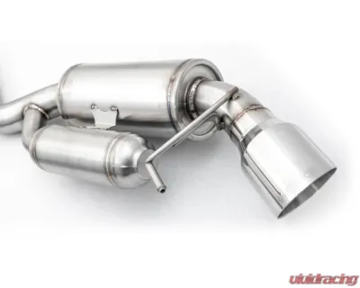 ARK GRiP Stainless Catback Exhaust w/ Polished Tip Ford Mustang EcoBoost 2015-2017 - SM0504-0115G