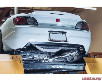 ARK N-II Stainless Catback Exhaust w/ Polished Tip Honda S2000 2000-2009 - SM0600-1006N