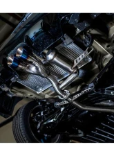 ARK DT-S Stainless Catback Exhaust w/ Polished Tip Honda Civic Sport Hatchback 2017-2021                                     - SM0604-0116D - Image 2